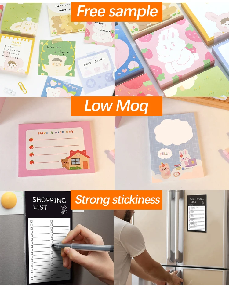 Customized Memo Pad Logo Square Wooden Pallet Office Notepad Custom