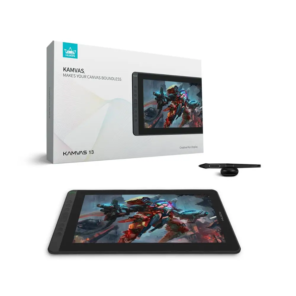 HUION Kamvas 13 Interactive Tablet - Battery-Free Laptop Connect