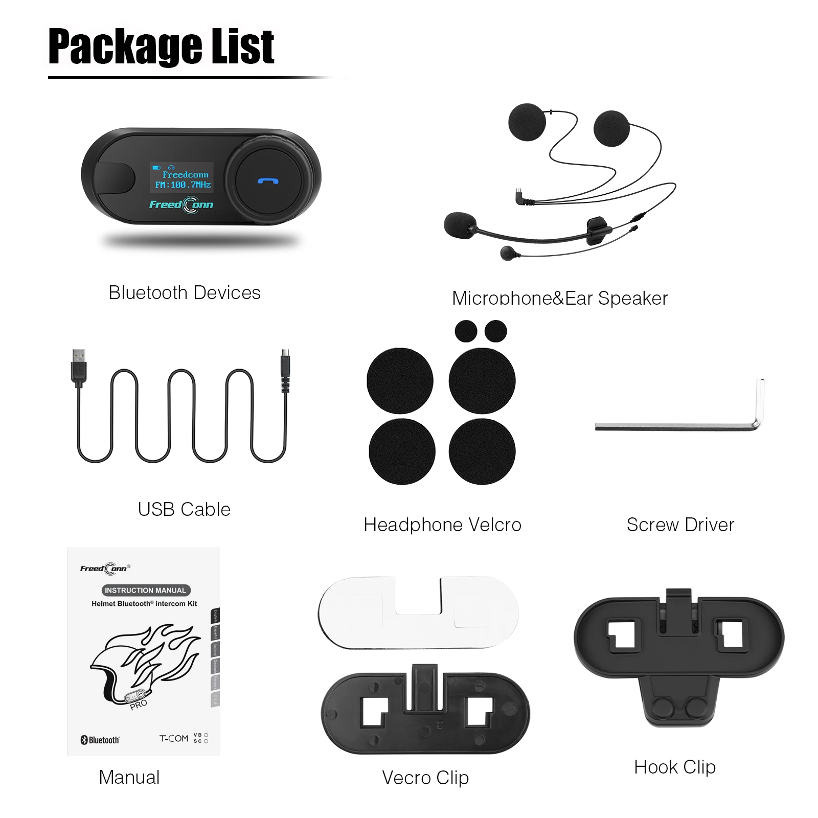 bletooth devices for motorcycle helmets AURISOM Helmet Bluetooth Headset Noice Cancellation, Wireless Helmet Speakers 4 Colors LED Light,1200mAh Battery, IP67 Waterproof/HiFi Sound, Smart Motorcycle Headphones All : Electronics Stay focused Intercom Helm Bluetooth Helmetless Headset