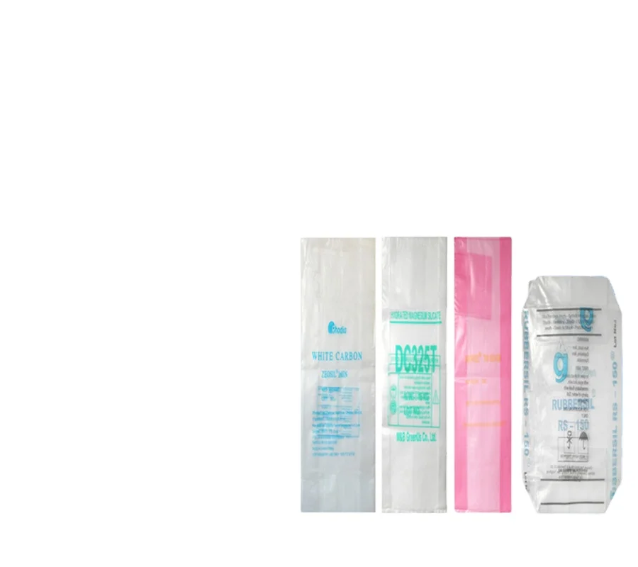 Low Melting Point square  Bottom EVA Valve  Bag  for Rubber Compounding  Ingredient Packing
