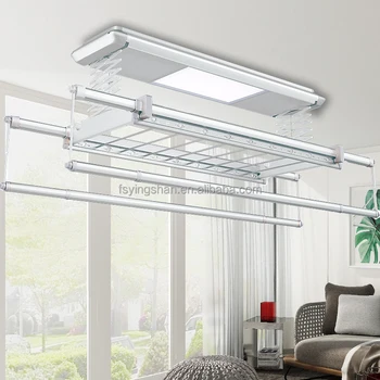 Smart Electric Retractable Aluminum Hanging Rack for Clothes Drying Smart Life Application 5.01 Reviews Smart Home Product