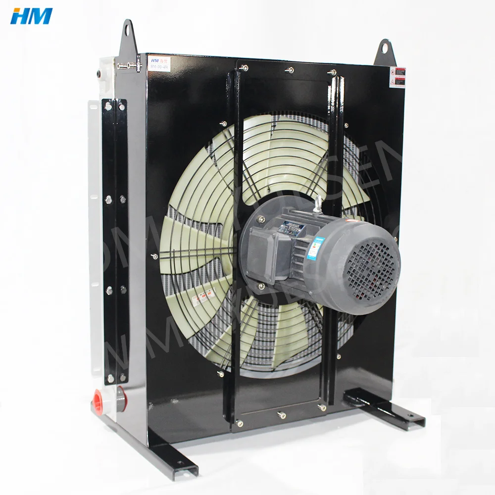 Hm-dj Series Hydraulic Oil Cooler Air-cooled Heat Exchanger Air Cooled ...