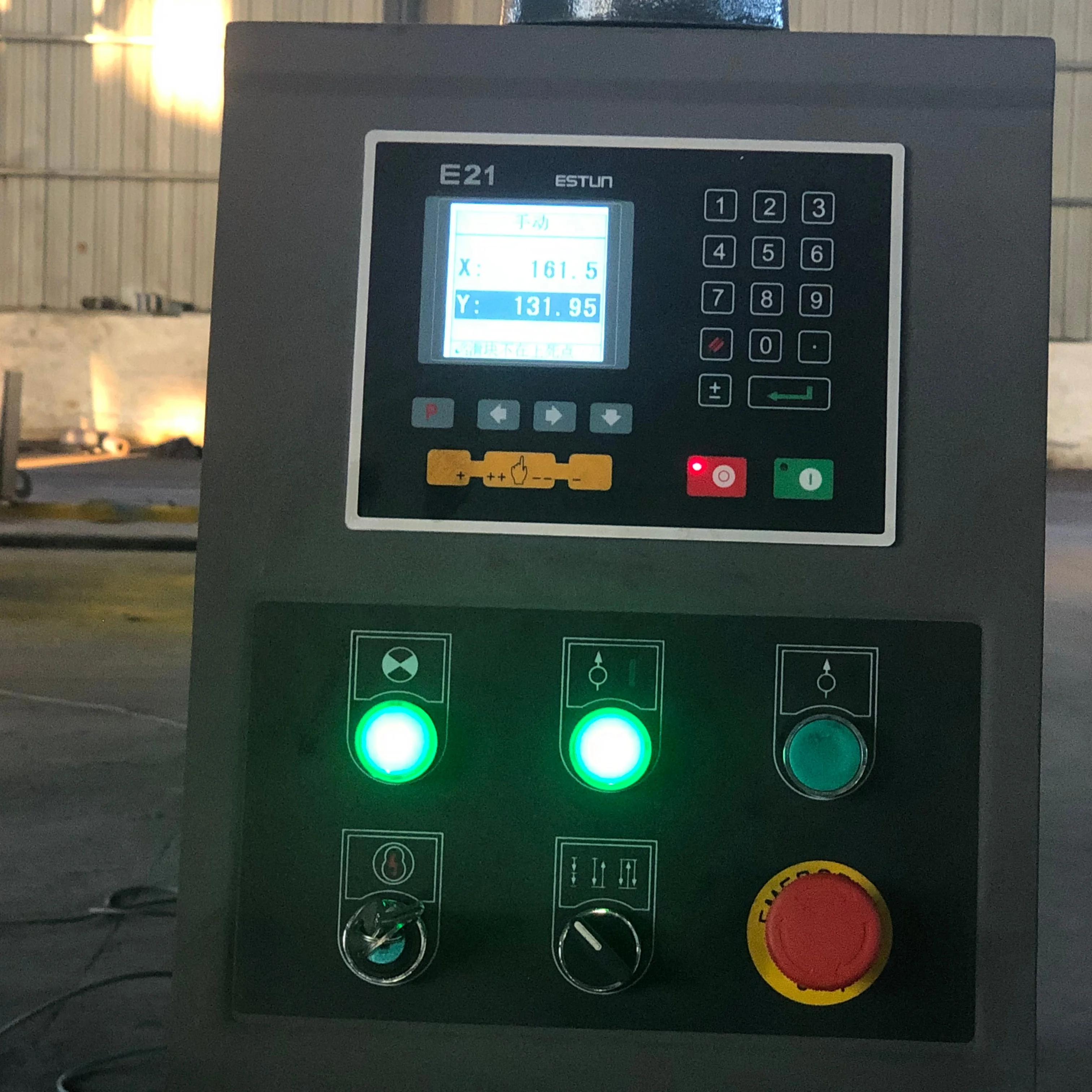 Hydraulic NC Press Brake Controller System Nanjing ESTUN Controller E21 E20 E300 E200