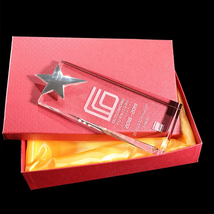 
 MH-JB134 ручной работы на заказ с логотипом бренда с украшением в виде кристаллов columm трофей стеклянная награда трофей  