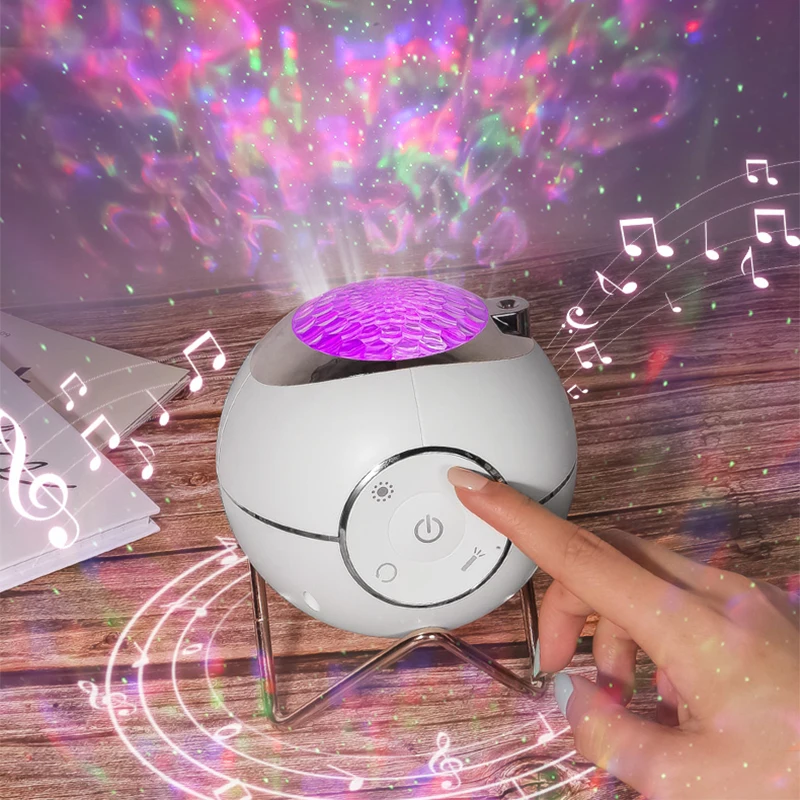 Direct Factory Delivery LED Nebula Lamp Modern Starry Sky Star Projector Remote Control Sensor for Bedroom Night Light Galaxy