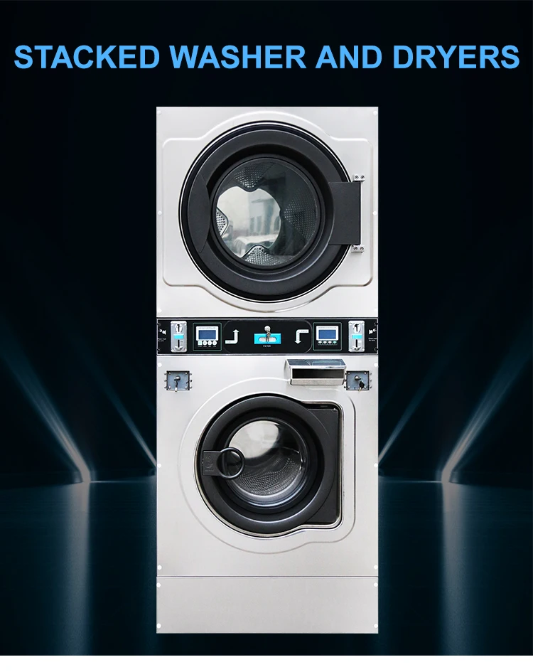 China Commercial Coin Operated Laundry Vending Washing Machine For