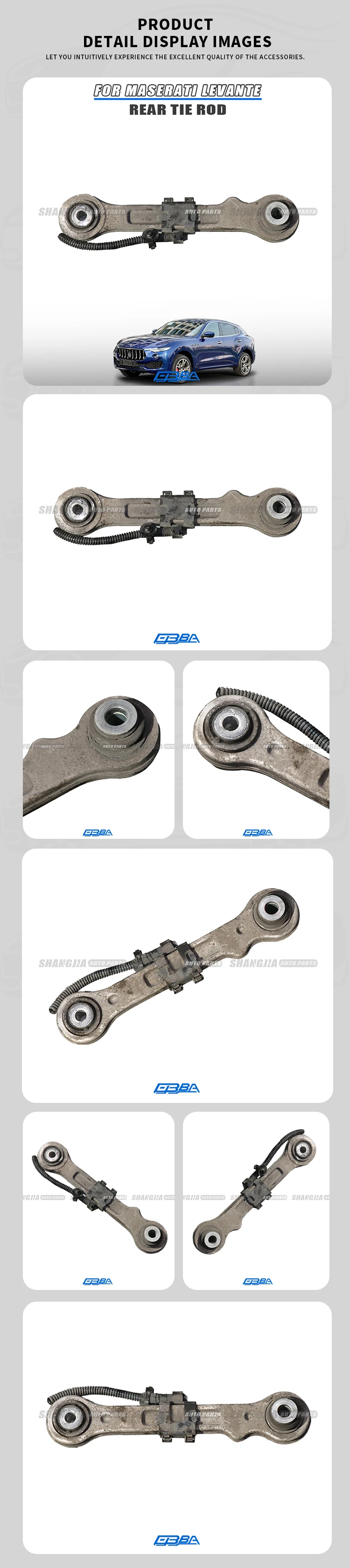 Aluminum Rear Control Arm Tie Rod For Maserati Levante OE 670158898 Used 2017 Other Auto Parts details