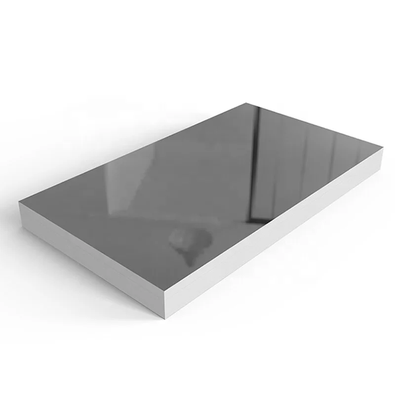 0.1mm aisi sus 304 321 301 black polished decorative stainless 1.4301 1.4401 steel sheet brushed finish plate price