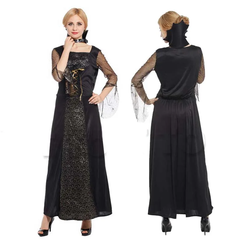 Adult Women Queen Vampire Cosplay Costume Gothic Princess Vampire Dress  Halloween Carnival Party Dress Masquerade Fancy Dress From Fashionclubwear,  $39.96