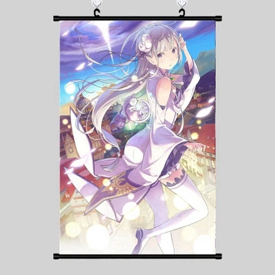 Anime Re:zero Rem/Ram Wall Scroll Poster Home Decorate Decor Art Gift  60*90CM#10