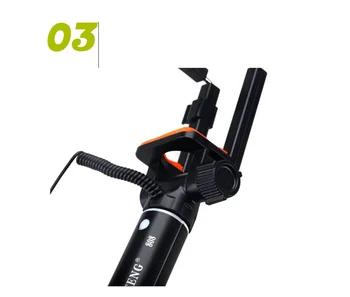 YunTeng 088 Handheld Extendable Selfie Stick Camera Monopod With Mobile Phone Holder for Smartphone YunTeng YT-088 product image