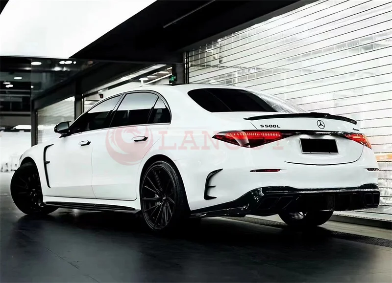 Lábio Frontal e Pára-choque Traseiro para Mercedes Benz S-Class foto 5