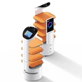 Autonomous Food Delivery Robot Smart Waiter Support Fleet Management System Robotic Restaurant Unmanned Service