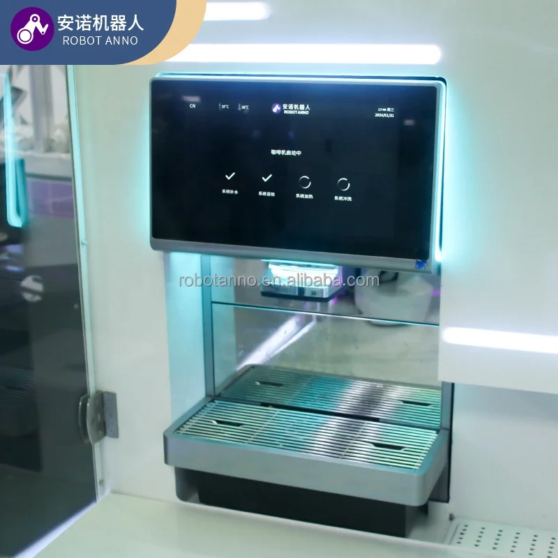 Hot Sale  Automatic Coffee Robot Kiosk Vending Machine Coffee Shop Machine