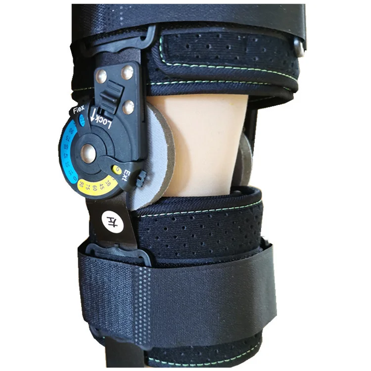 Adjustable  Knee Splint Support ROM Hinged Knee Brace Zimmer Knee Brace Legs Correction Belt