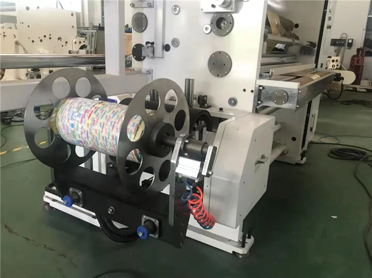 2021 HSF1350A electromotion rewinding and slitting machine