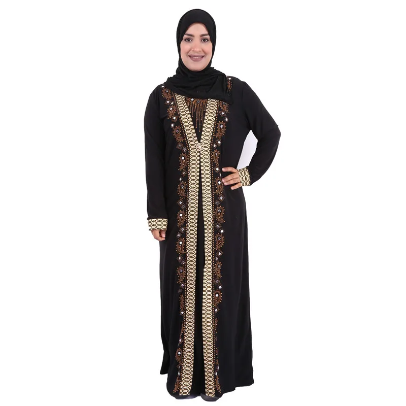 Abaya Moderne 2026 – Robe Islamique en Tissu Tricoté – Vente en Gros Grossiste Turquie