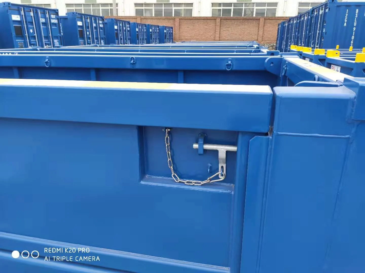 DNV 2.7-1 20ft Half-height Offshore Open Top Container