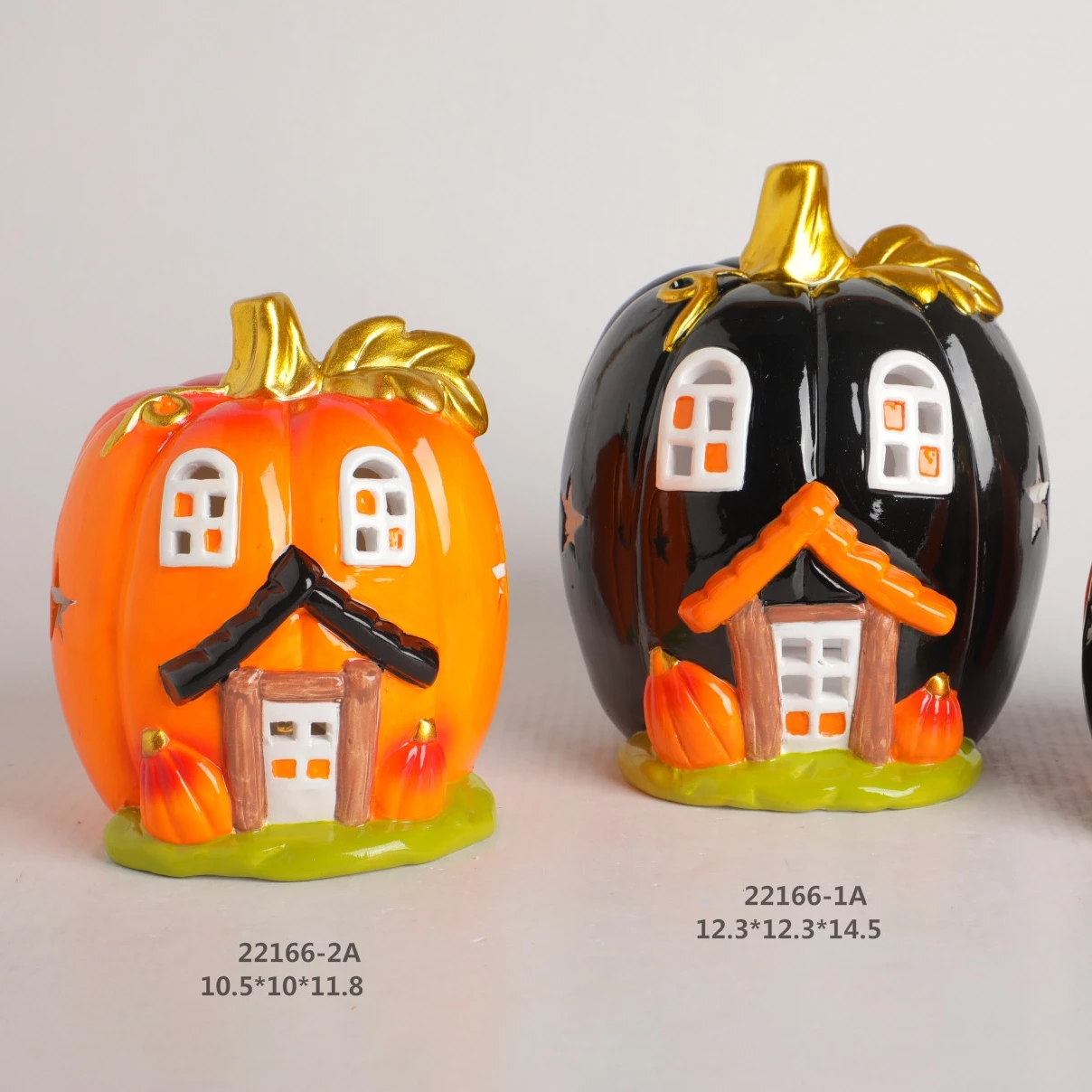 Симпатичный Керамический подсвечник в виде тыквы для домашнего декора