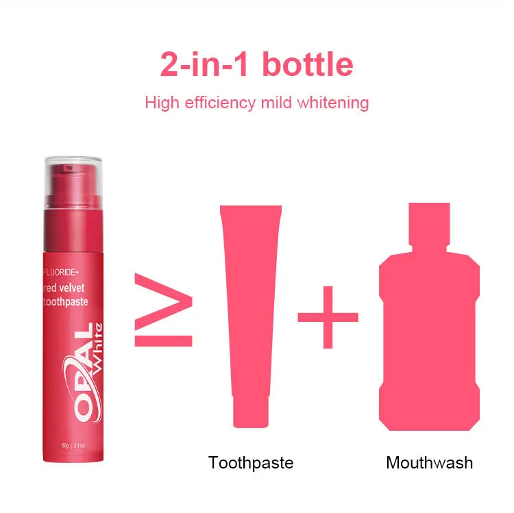 Wholesale Toothpaste Fruity Falvor Toothpaste 60g Fresh Breath Strawberry Toothpaste Daily Home Use