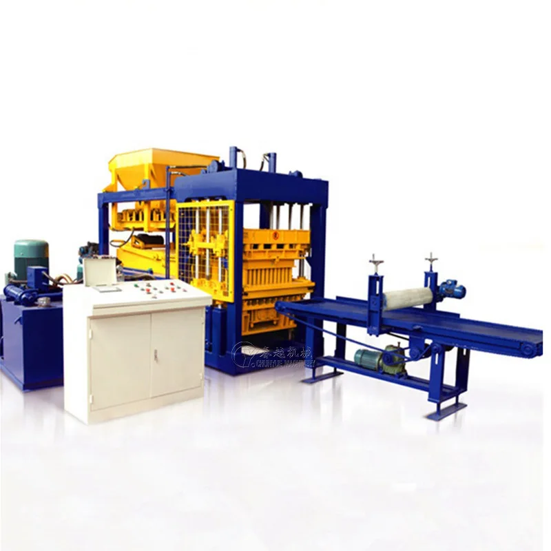 Automatic QT10-15 Concrete Hollow Block Making Machine Competitive Price Brick Making Machinery