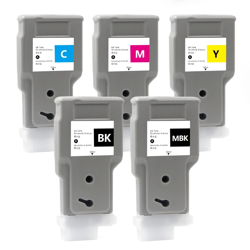 HUACAI 300ML PFI 320 Compatible Ink Cartridge for Canon TM 200 205