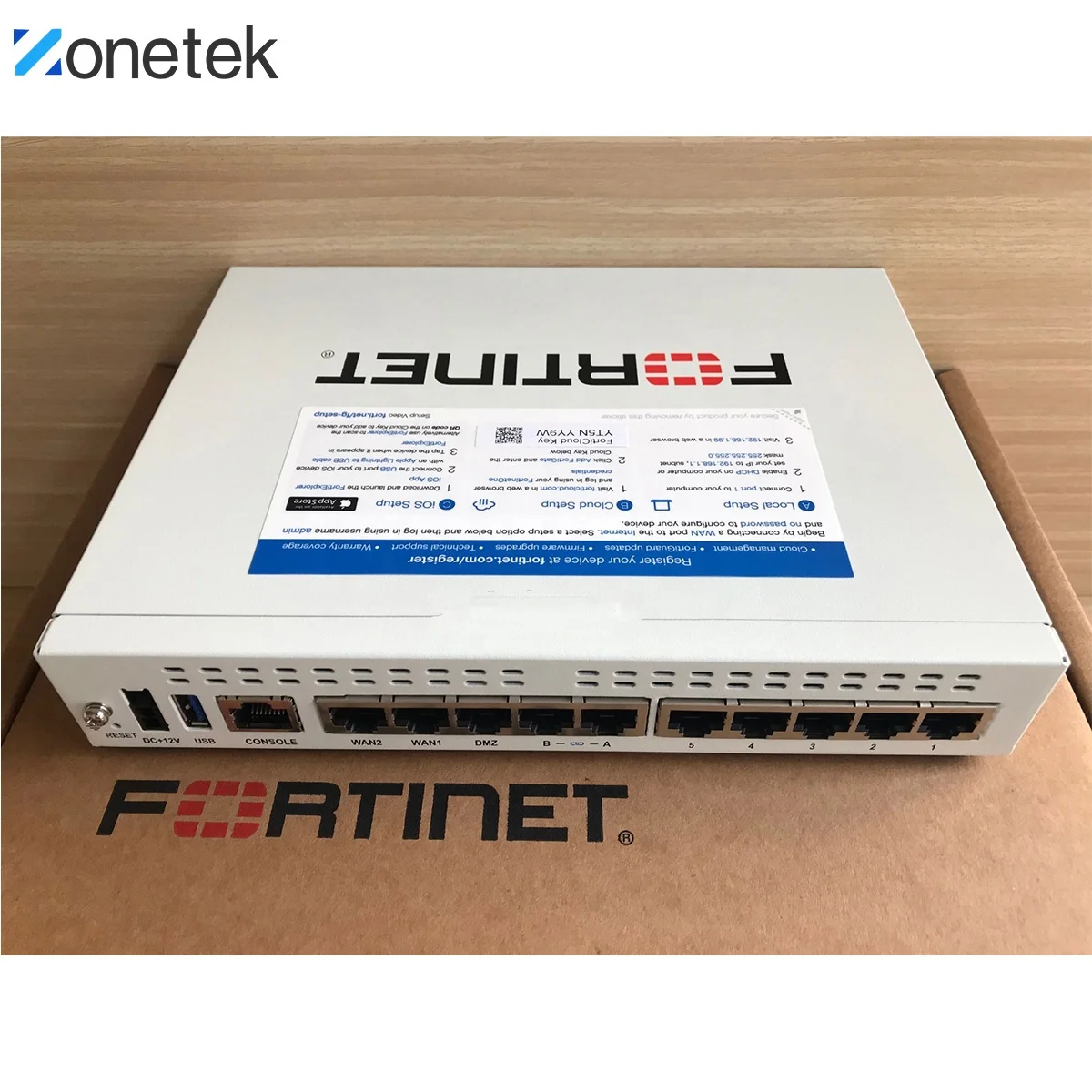 FortiGate-70F ファイアウォール - 7X GE RJ45 内部ポート、2X GE RJ45 WAN ポート (アプライアンスのみ、サブスクリプションなし) (FG-70F) Buy FortiGate-70F Firewall - 7x GE RJ45 Ethernet Ports, 2x GE RJ45