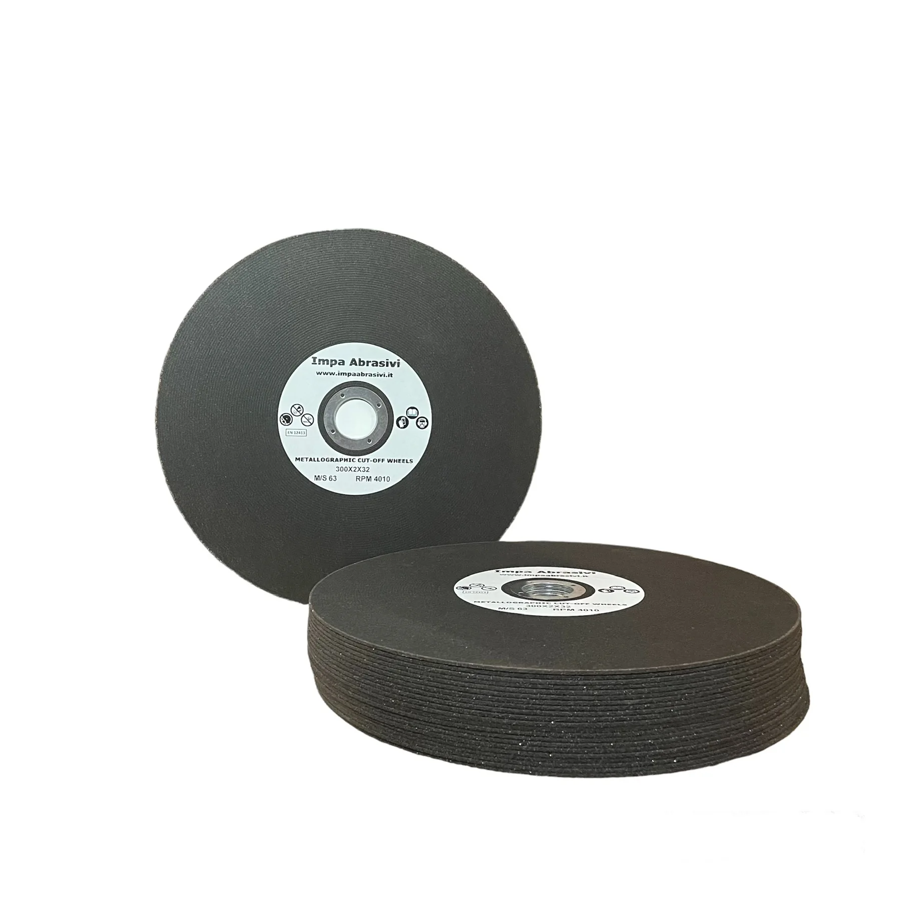 Customizable 300mm X2mm Metallographic Resin Grinding Wheel Cutting