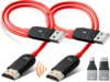 เครื่องรับส่งสัญญาณ HD ไร้สาย สีดำและสีแดง