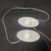 Option A: Small oval LED lights (pair)