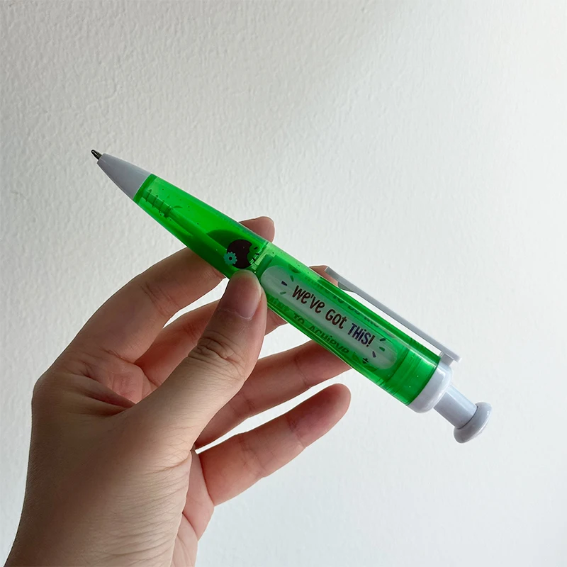 Hotselling Customized 6 Message Randomly Slot Machine Advertising Pen Message Ballpoint Pen
