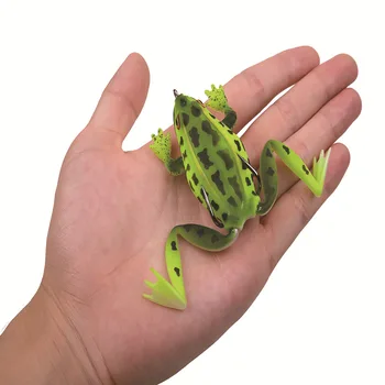 Thunderfrog Artificial Soft Bait Plastic 6.5cm/17.2g Frog Lure Fishing Bionic Simulation Bait – Soft Lure – view 4
