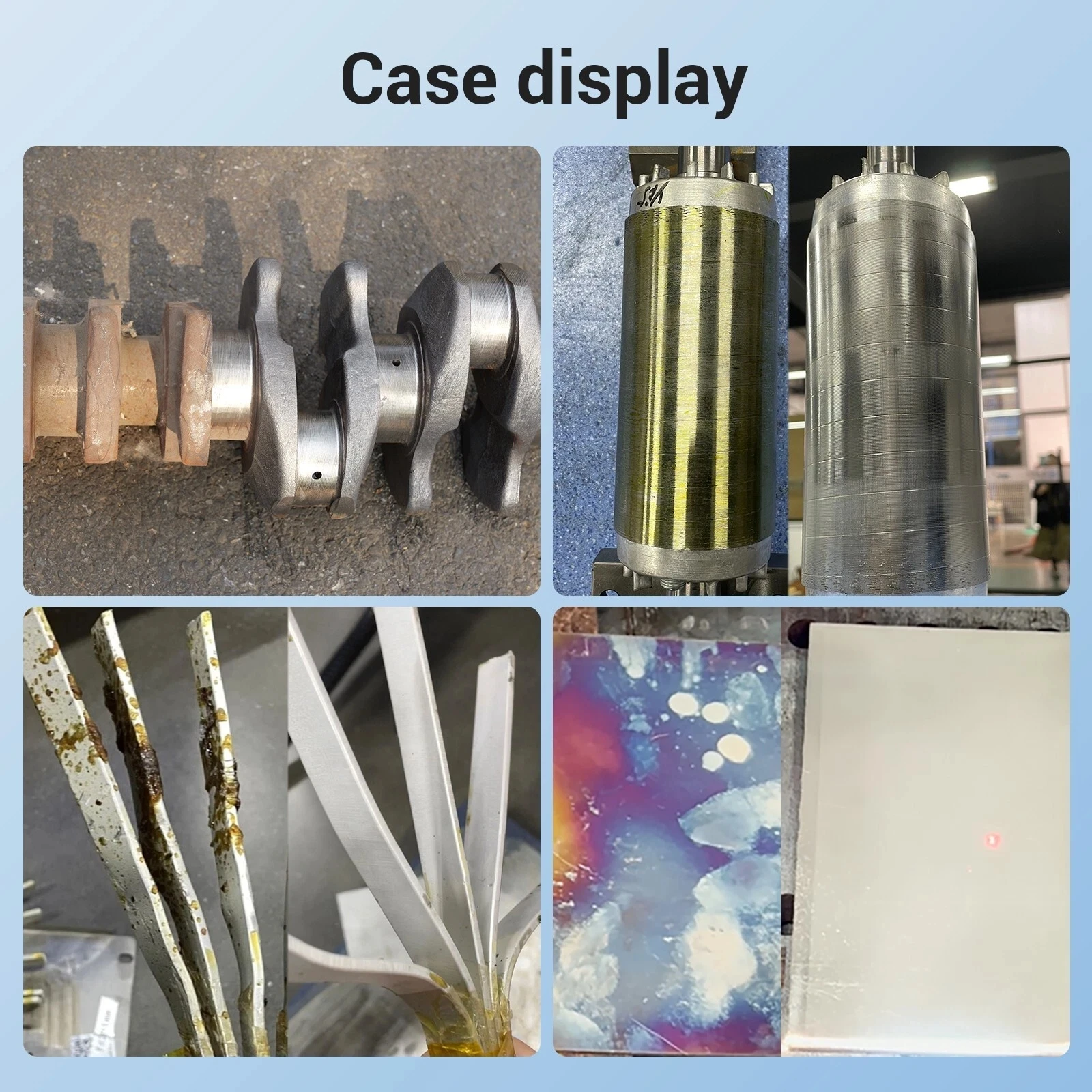 JPT 200W Pulsed Laser Cleaning Machine Laser Rust Removal Machine Paint Oil Remo