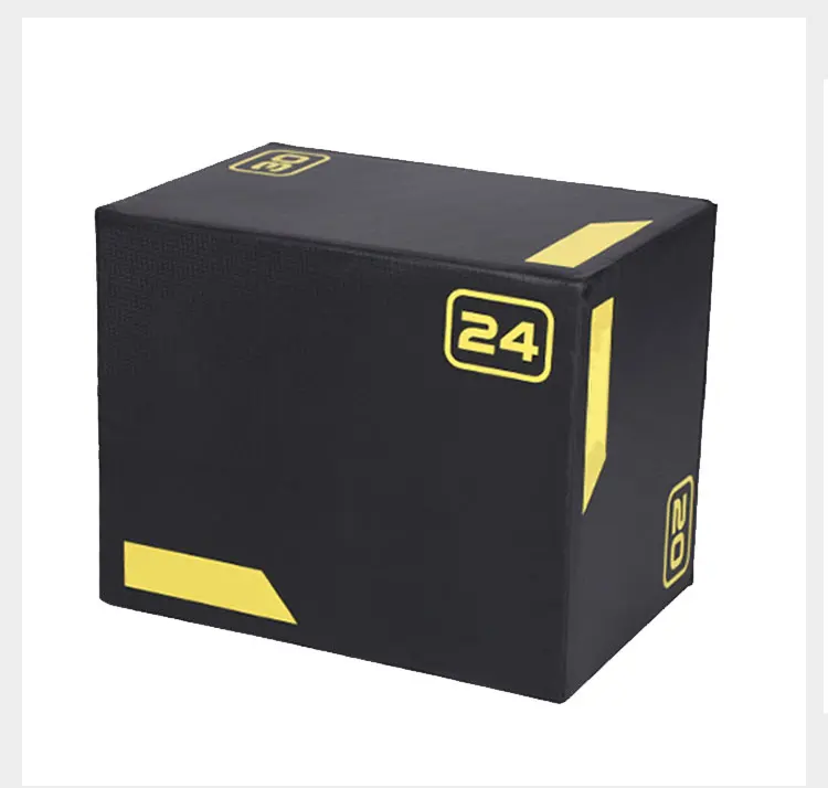 Leadman Fitness Plyometric Plyo Box PVC+EPE 3 in 1 Soft Jump Box ...