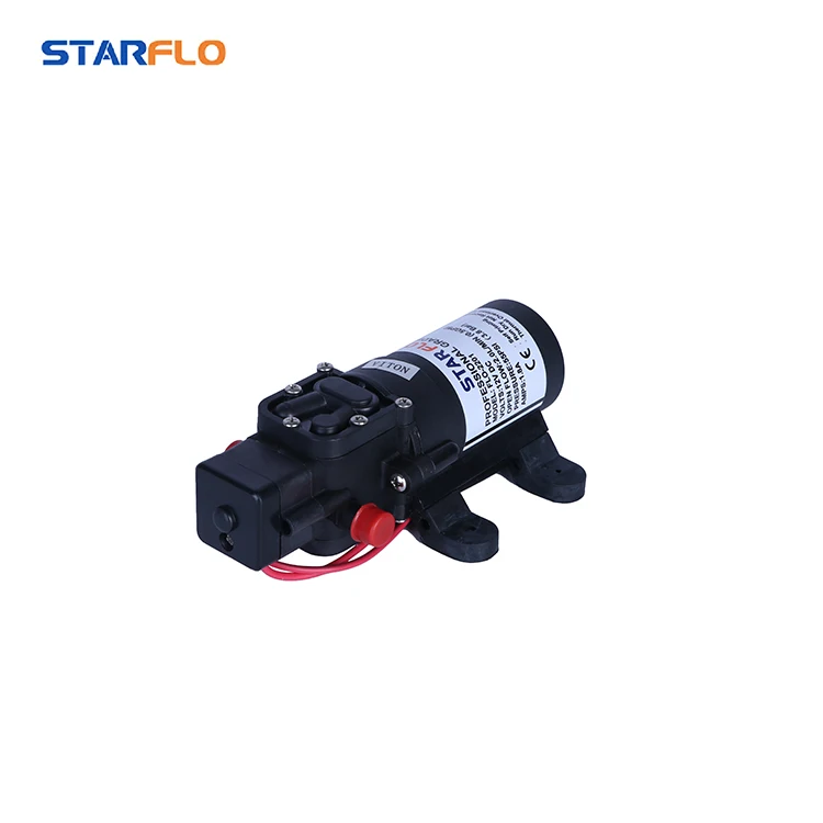 STARFLO 12 Volt 24 Volt DC Diaphragm Water Pump RV Sprayer Agriculture 2LPM Diaphragm Pump for Sprayer