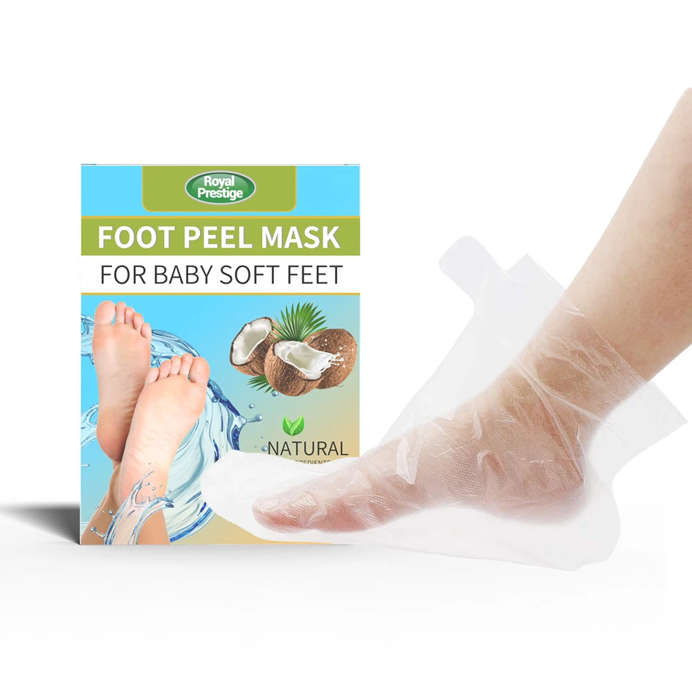 Foot Peel Mask - Coconut - For Cracked Heels,Dead Skin Calluses - Make Your  Feet Baby Soft Get Smooth Silky Skin - Buy Dead Skin Cells Removes  Booties,Repairs Rough Heels For Men