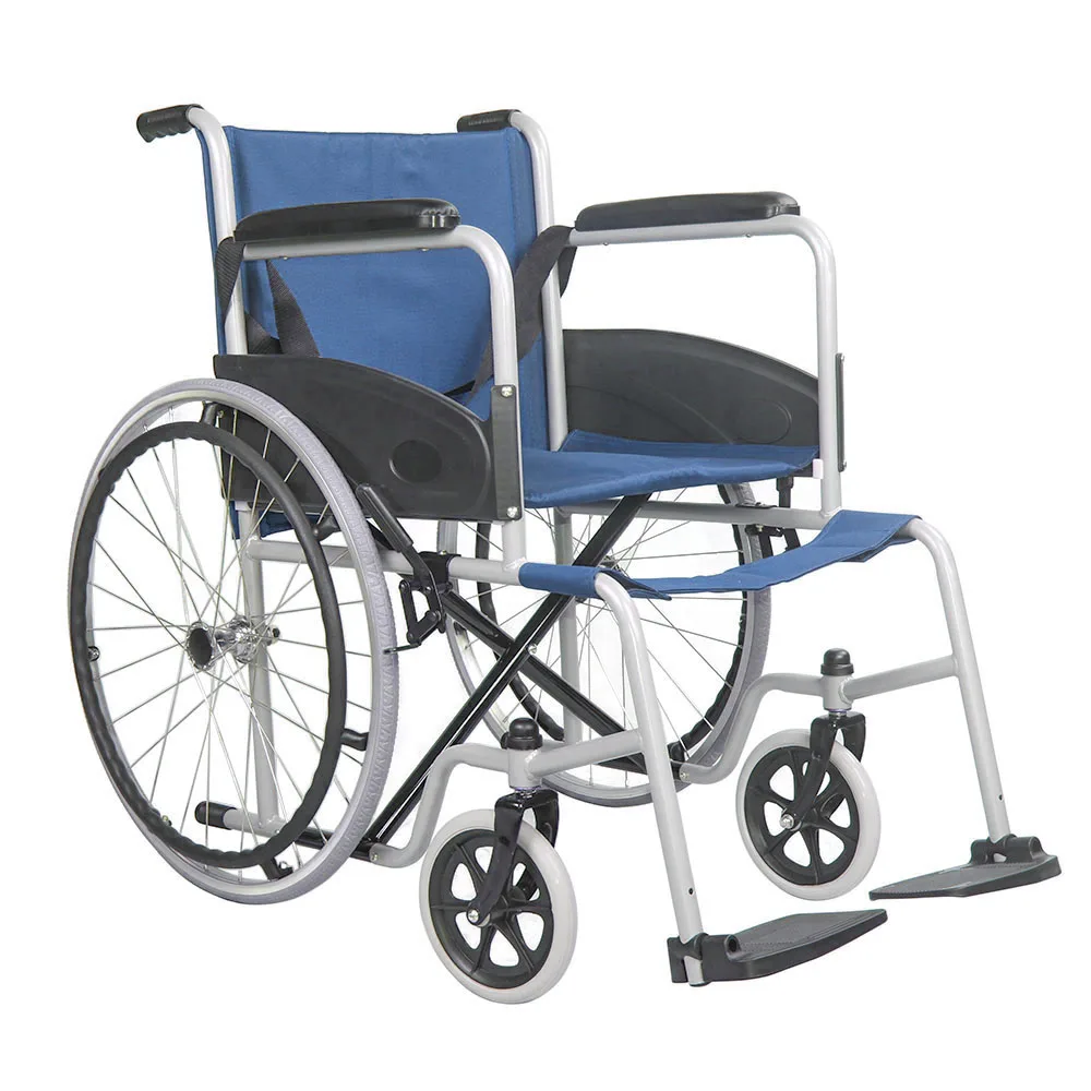 Wheelchair Supplier Price FS809 Wheel Chair Fold Home Hospital Portable  Folding Light Weight Manual Wheelchair