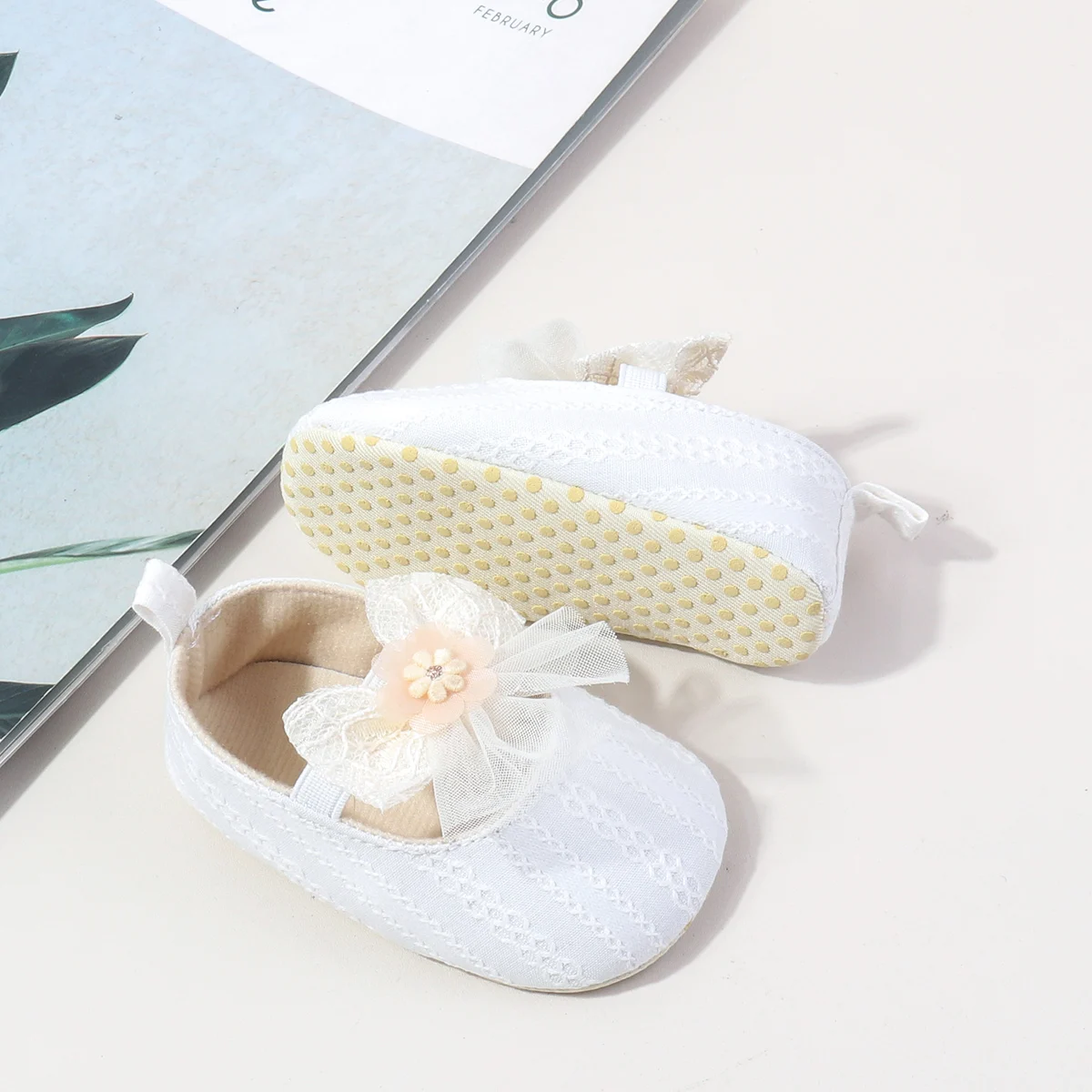 product 2025 new fashion soft cotton mary jane style sneaker 0 15 months baby girls pre walking newborn toddler shoes eva summer comfort-9
