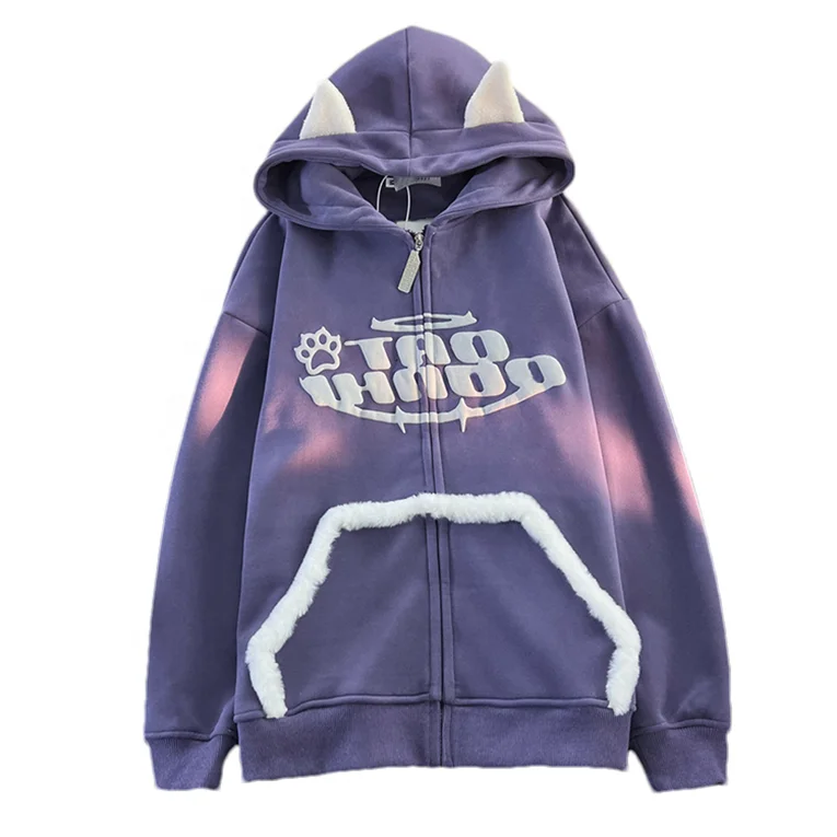 Wholesale High Quality 3D Puff Printing Embroidered 100%Cotton Winter Pullover Hoodie Heavy Weight Mens Regular Fit 500gsm supplier