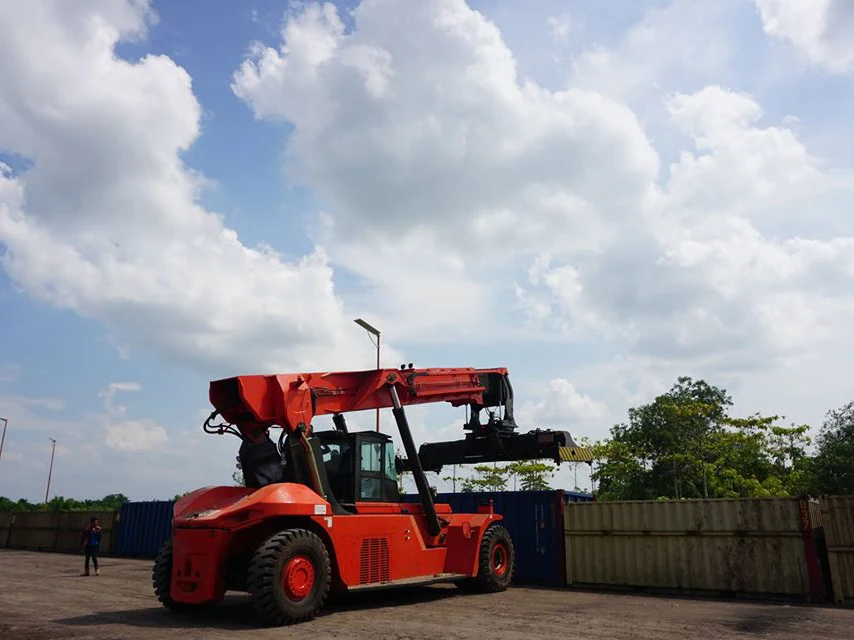 HELI 45 Ton Reach Stacker Port Reach Stacker for Containers SRSH4528-VO2 details