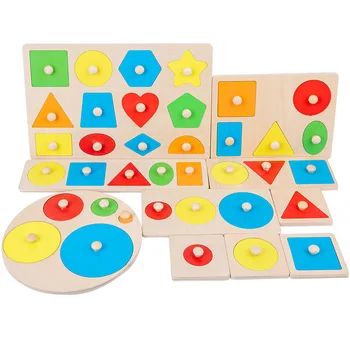 Geometric Shape Classification Board,Color Recognition Early Education ...