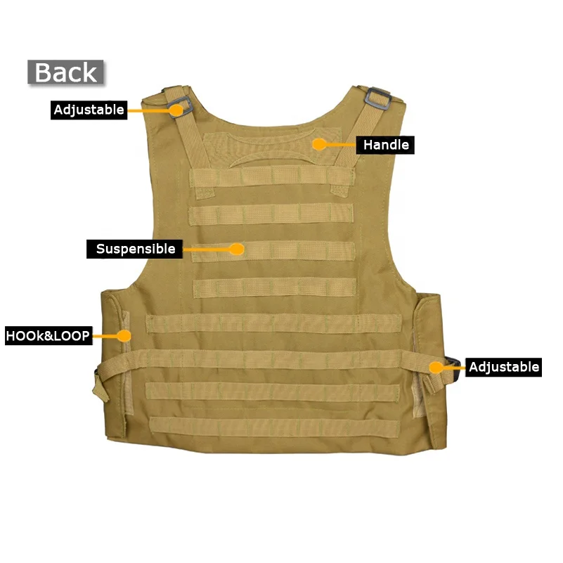 Custom Ak Life Multicam Security Guard Vest Waterproof Oxford Molle System Tactical Personal Defense Equipment Digital