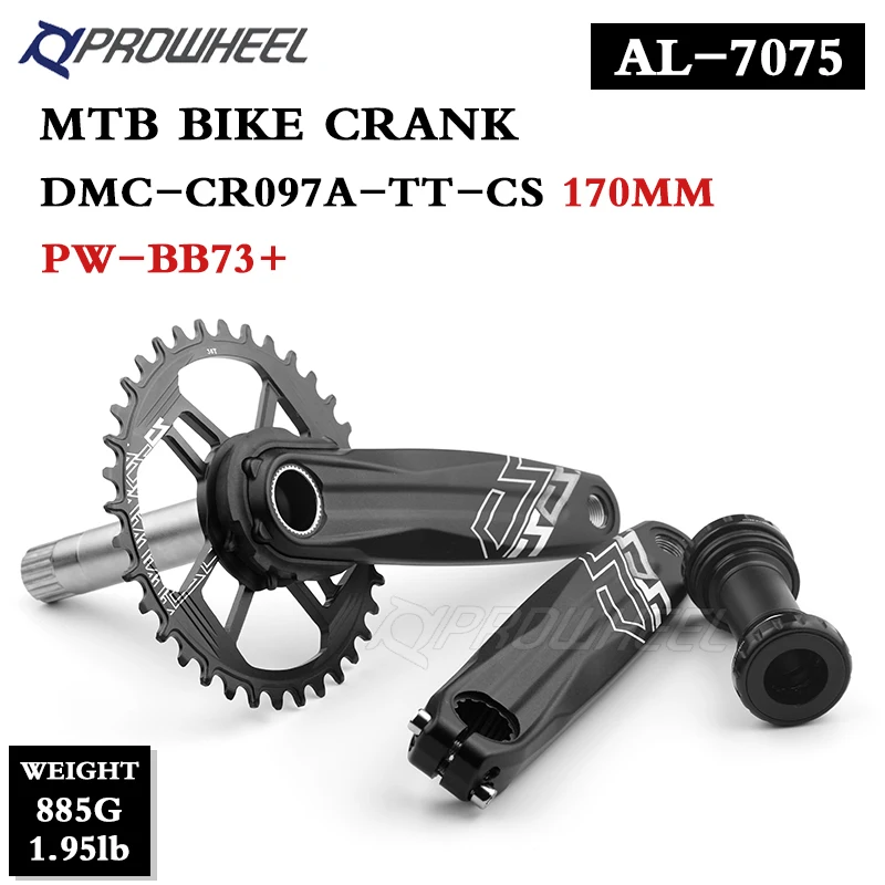 PROWHEELマウンテンバイククランクセット170mmナローワイド36T