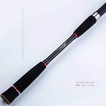 High Quality Carbon Fiber 1.8m-2.7m Heavy Boat Fishing Rod Trolling Fishing Rod Saltwater Big Game Sea Fishing Rod – Trolling Lure – view 3