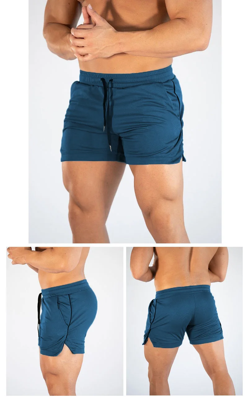 Custom Private Label Casual Quick Drying Shorts Summer Gym Sport Athletic Men Shorts With Pocket476_voghion.com