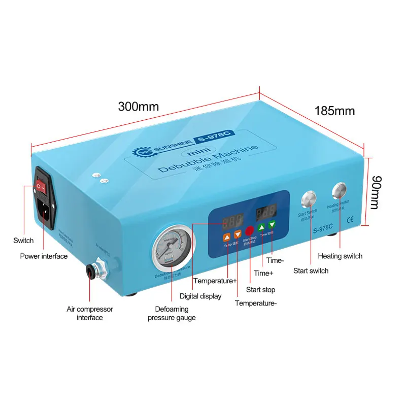 SUNSHINE SS-978C Mini Defoaming Machine| Alibaba.com