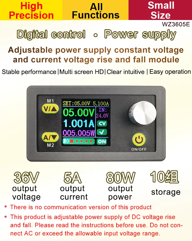 Convertitore Buck Boost DC-DC Regolabile - Modulo Di Alimentazione Per Elettronica | 5.5-30V - Foto 8