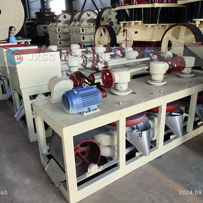 High Efficiency High Gauss Intensity Magnetic Separation Equipment Tin Tantalum Ore 3 Discs Magnetic Separator Factory Price