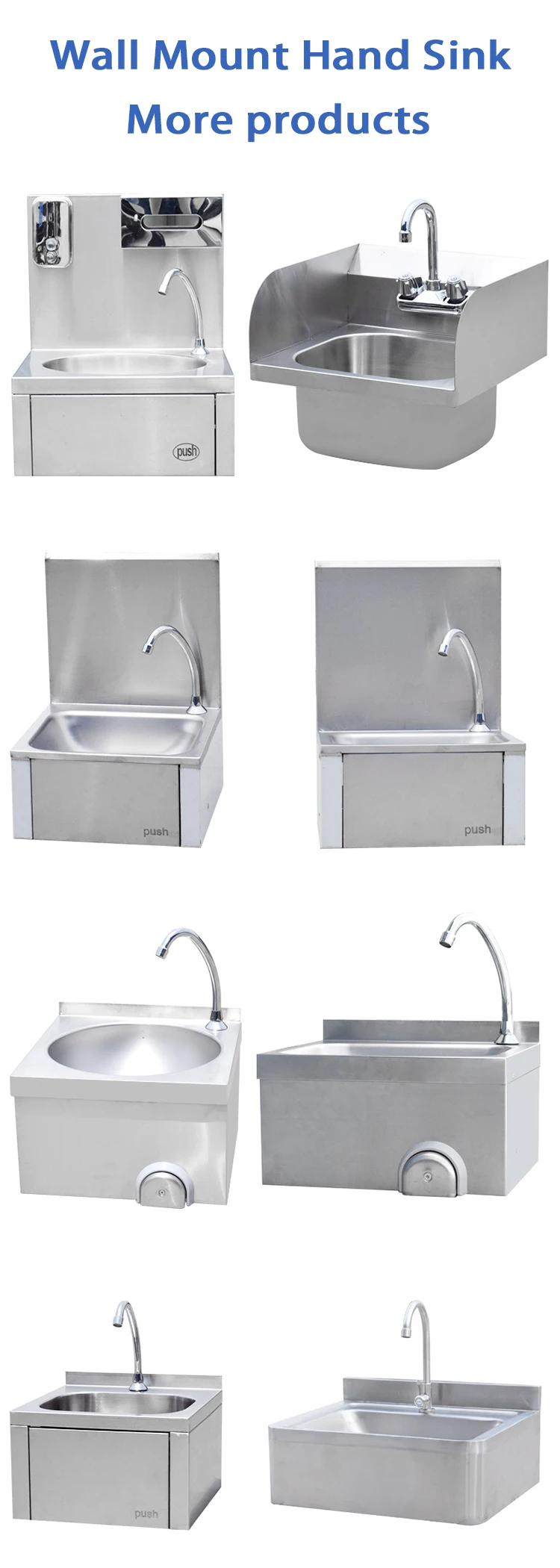 Multiple Application Small Wall Mount Stainless Steel Sink Wash Basin ...