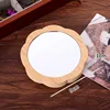 Style 4 [Petal-shaped Bamboo Wood Color]